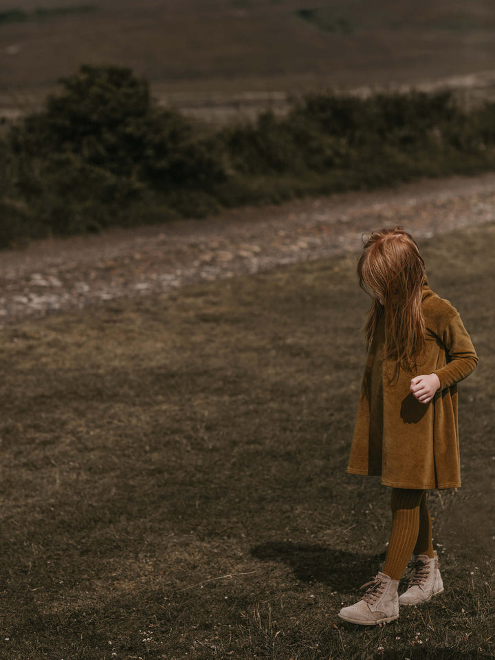 The Suede Boot - Taupe