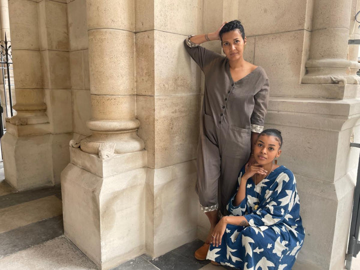 Liberté Grey Jumpsuit - Jumpsuit