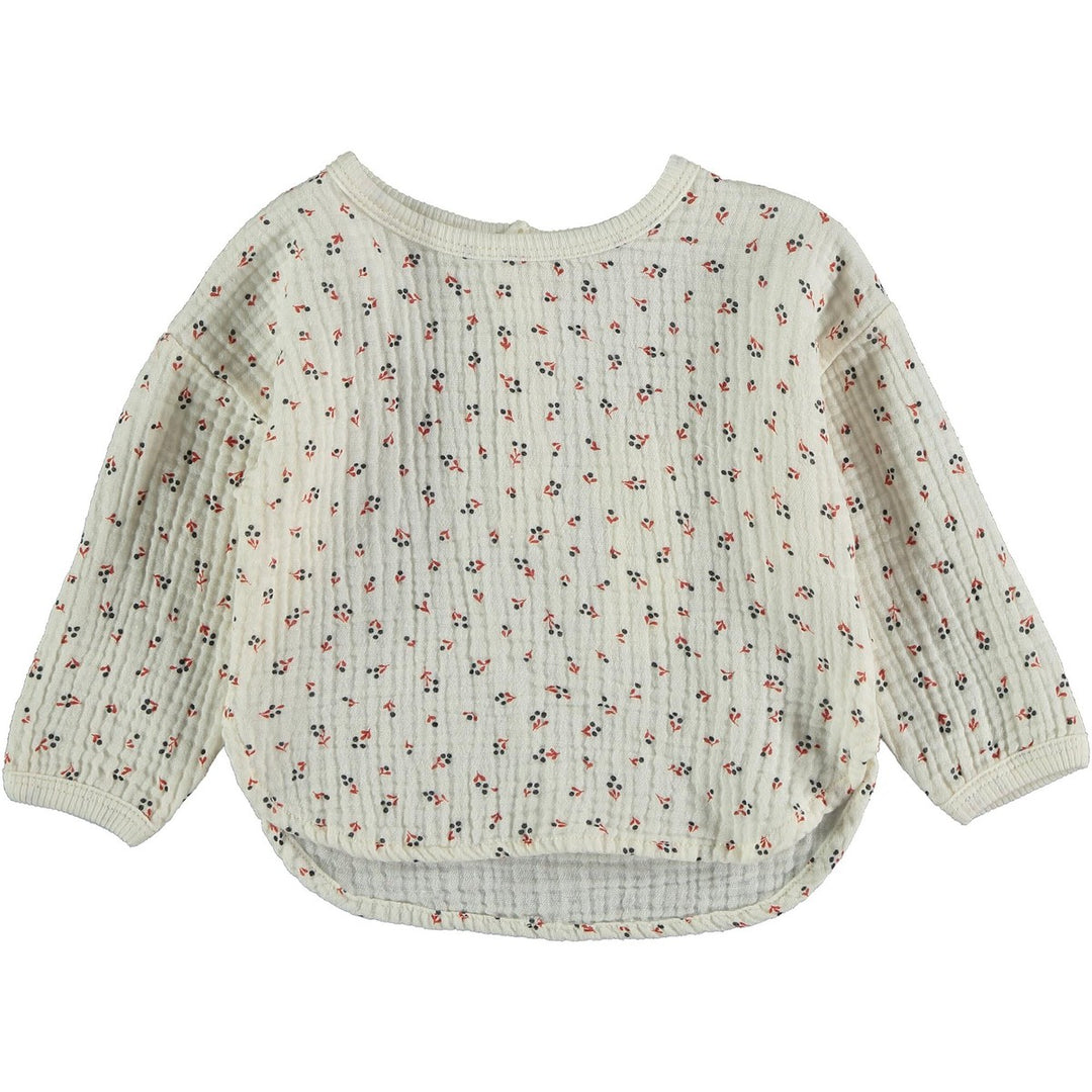 Organic Cotton Liberty Blouse - Ivory Blouses My Little Cozmo 