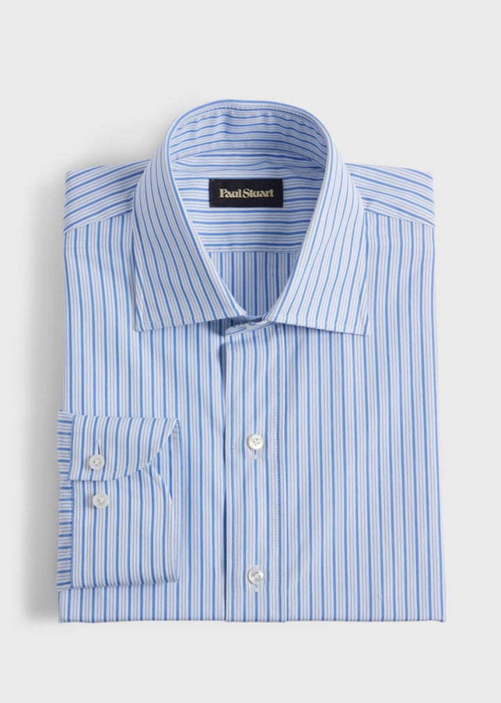 Light Blue Striped Dress Shirt - Light Blue - Dress Shirt