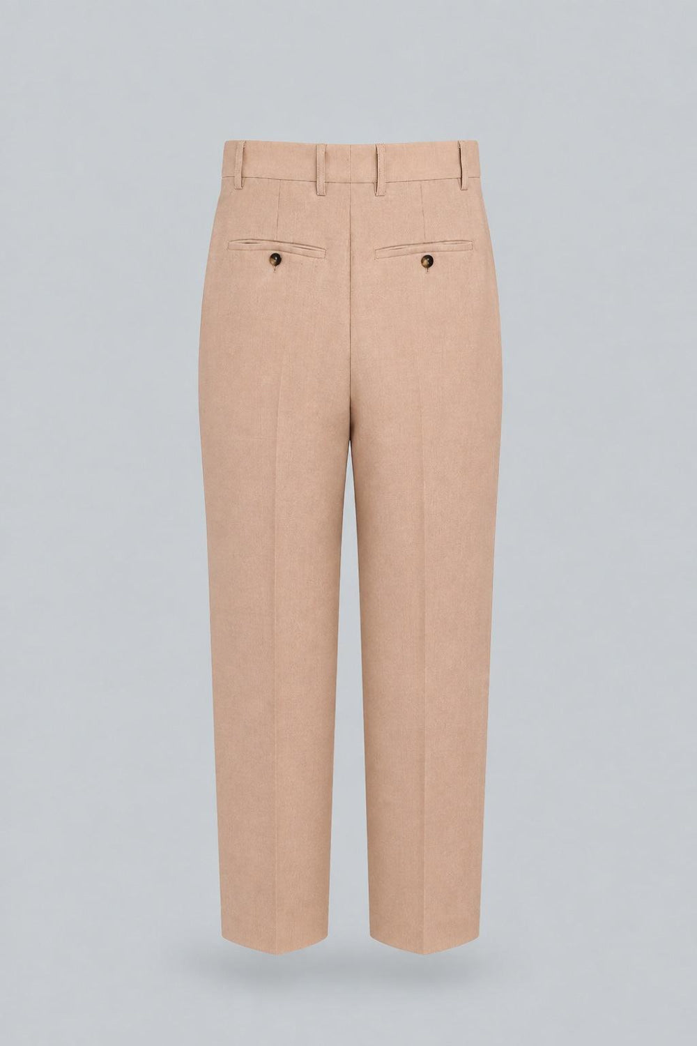 Light Mid Rise Trouser - Khaki - Trouser