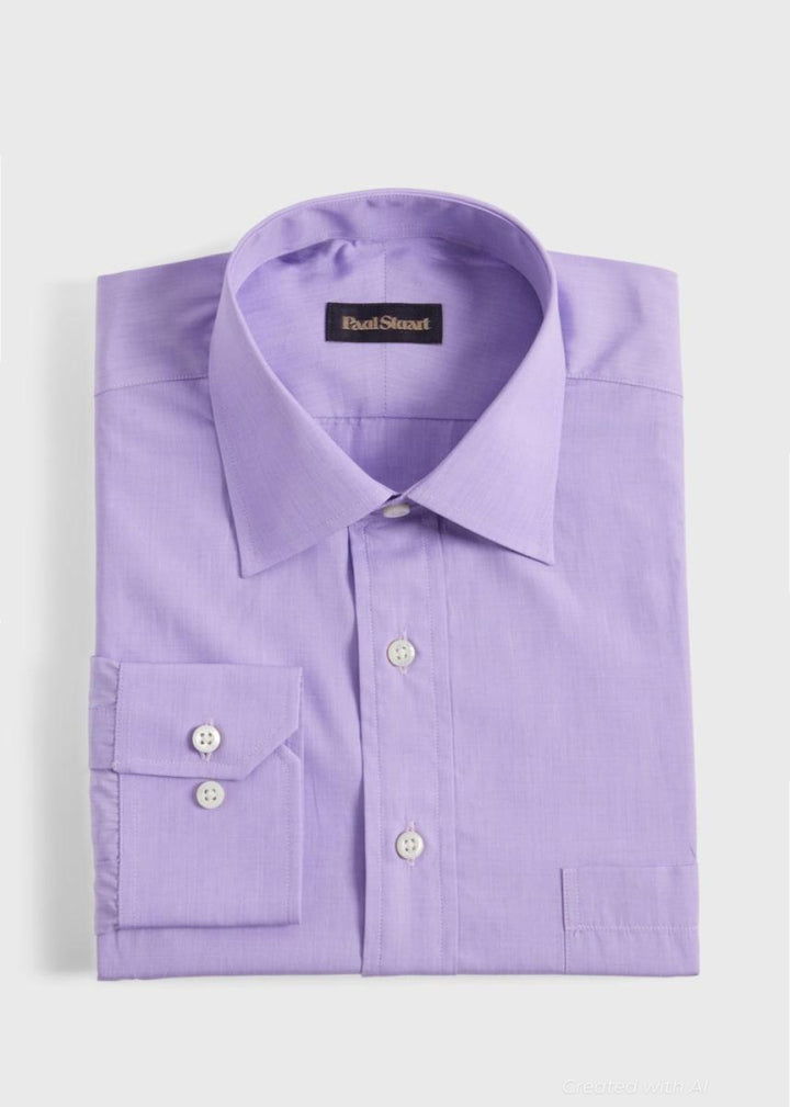 Lilac End On Dress Shirt - Lilac - Dress Shirt