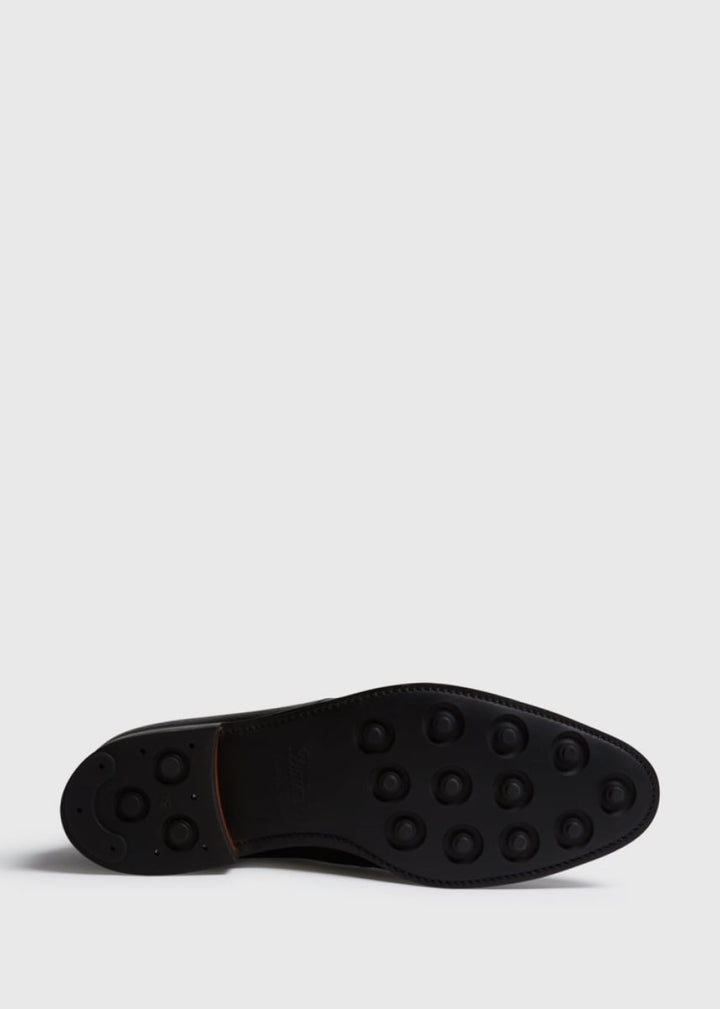 Linc Leather Chukka Boot - Black Grain - 7.5 - Boots