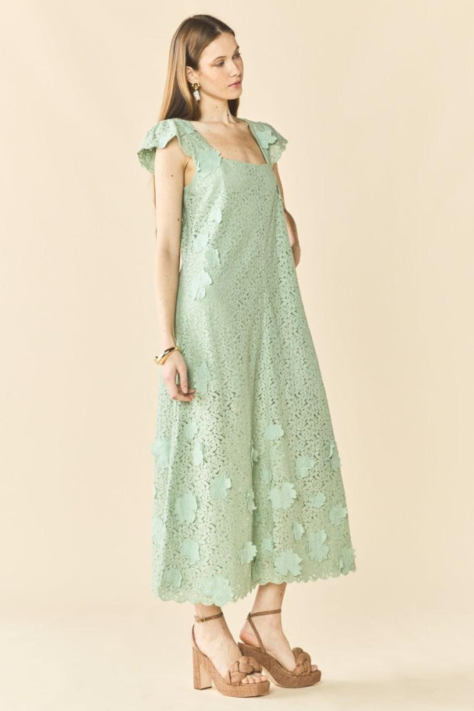 Lindsay Dress - Minty Green - FINAL SALE - Dresses