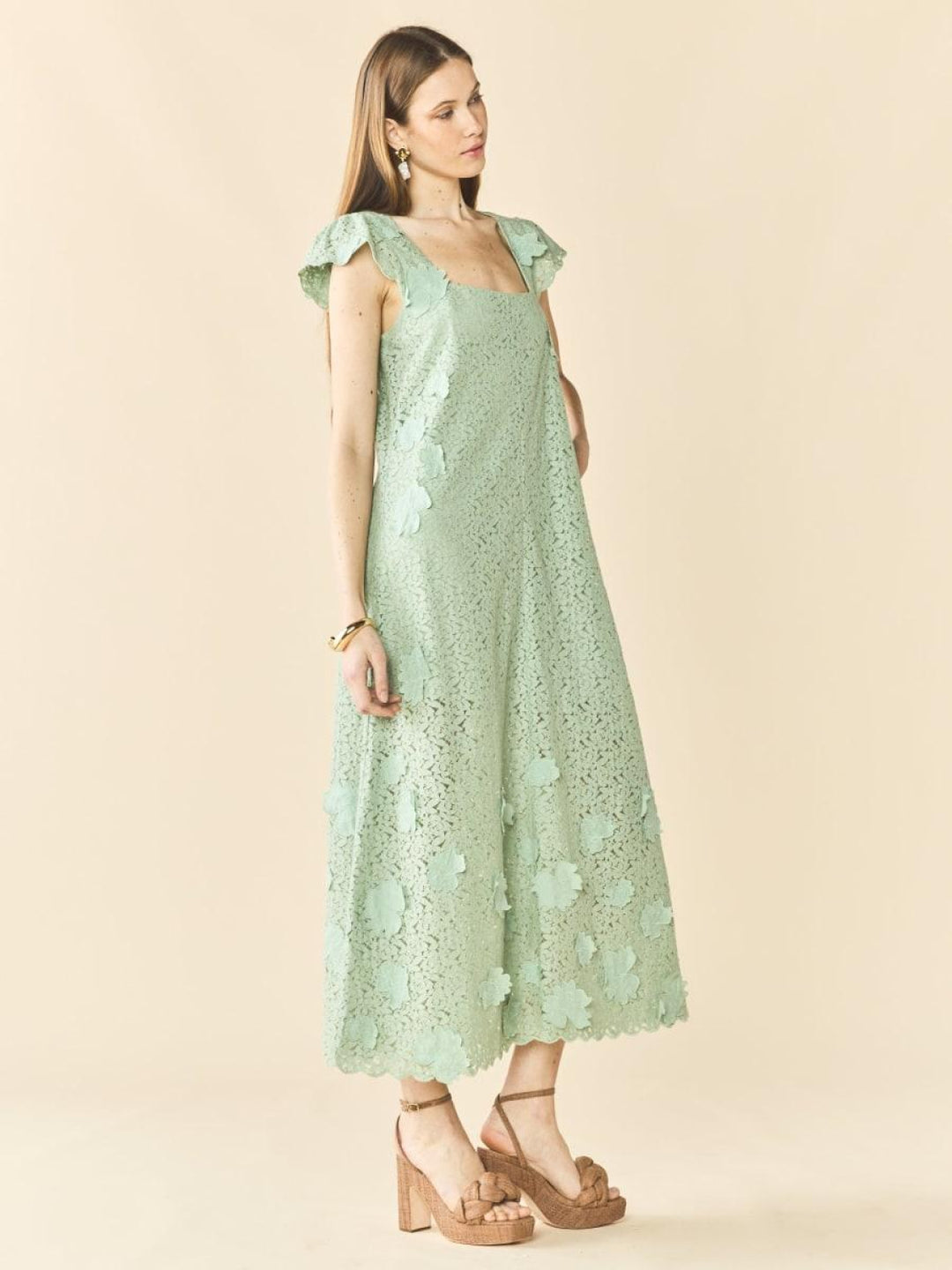 Lindsay Dress - Minty Green - FINAL SALE - Dresses