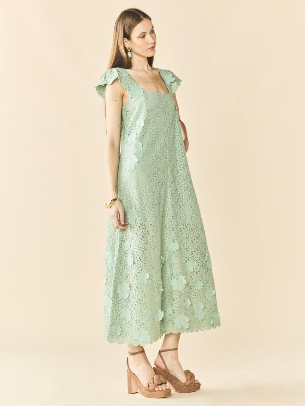 Lindsay Dress - Minty Green - FINAL SALE - Dresses