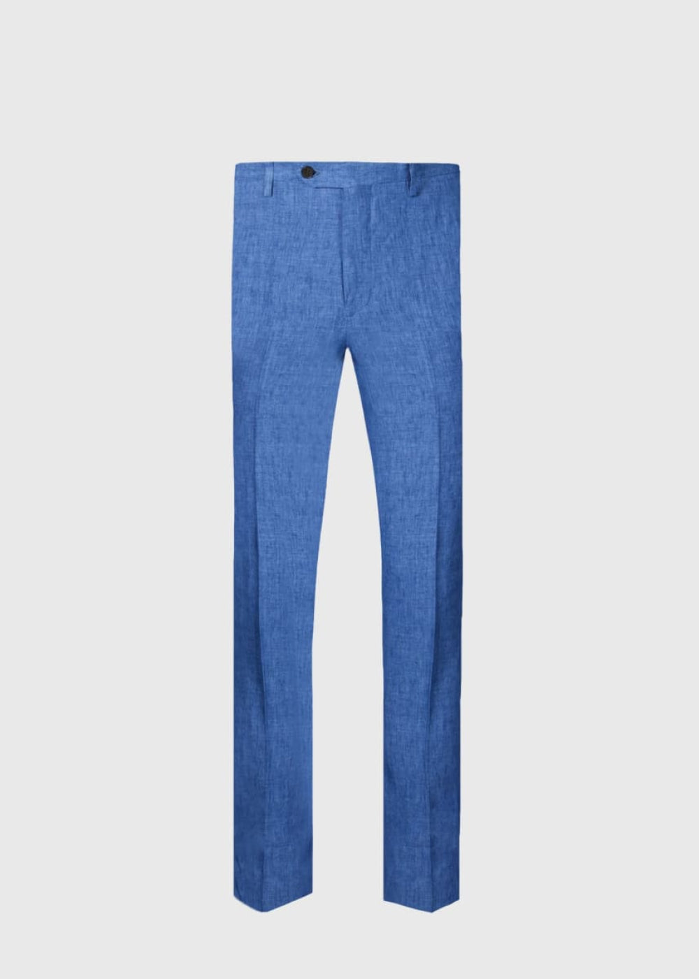 Linen Chambray Trouser - Denim - 40 (Long) - Trouser