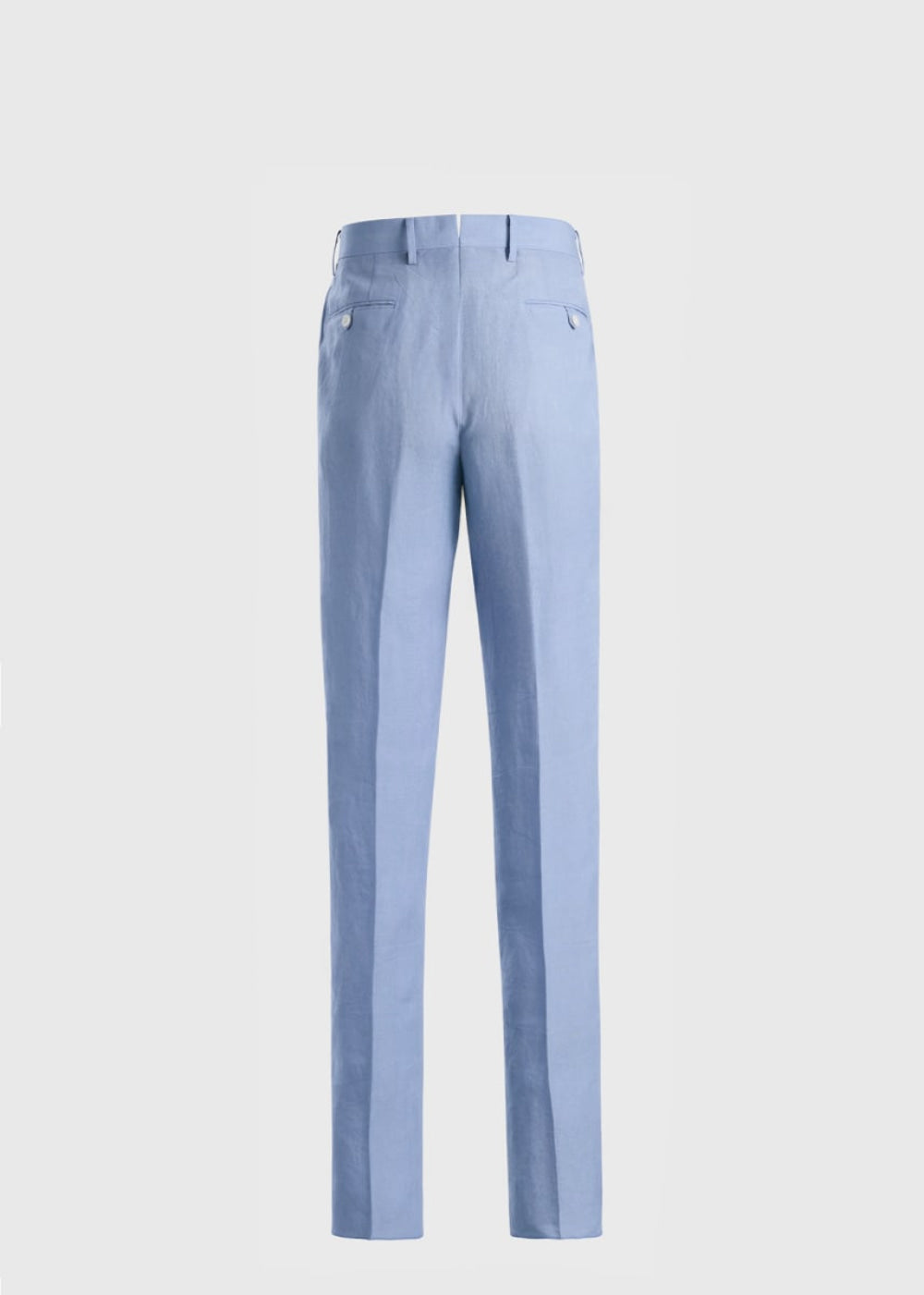 Linen Dress Trousers - Powder Blue - 34 - trouser - baby