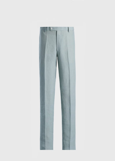 Linen Dress Trousers - Seafoam Green - Trouser