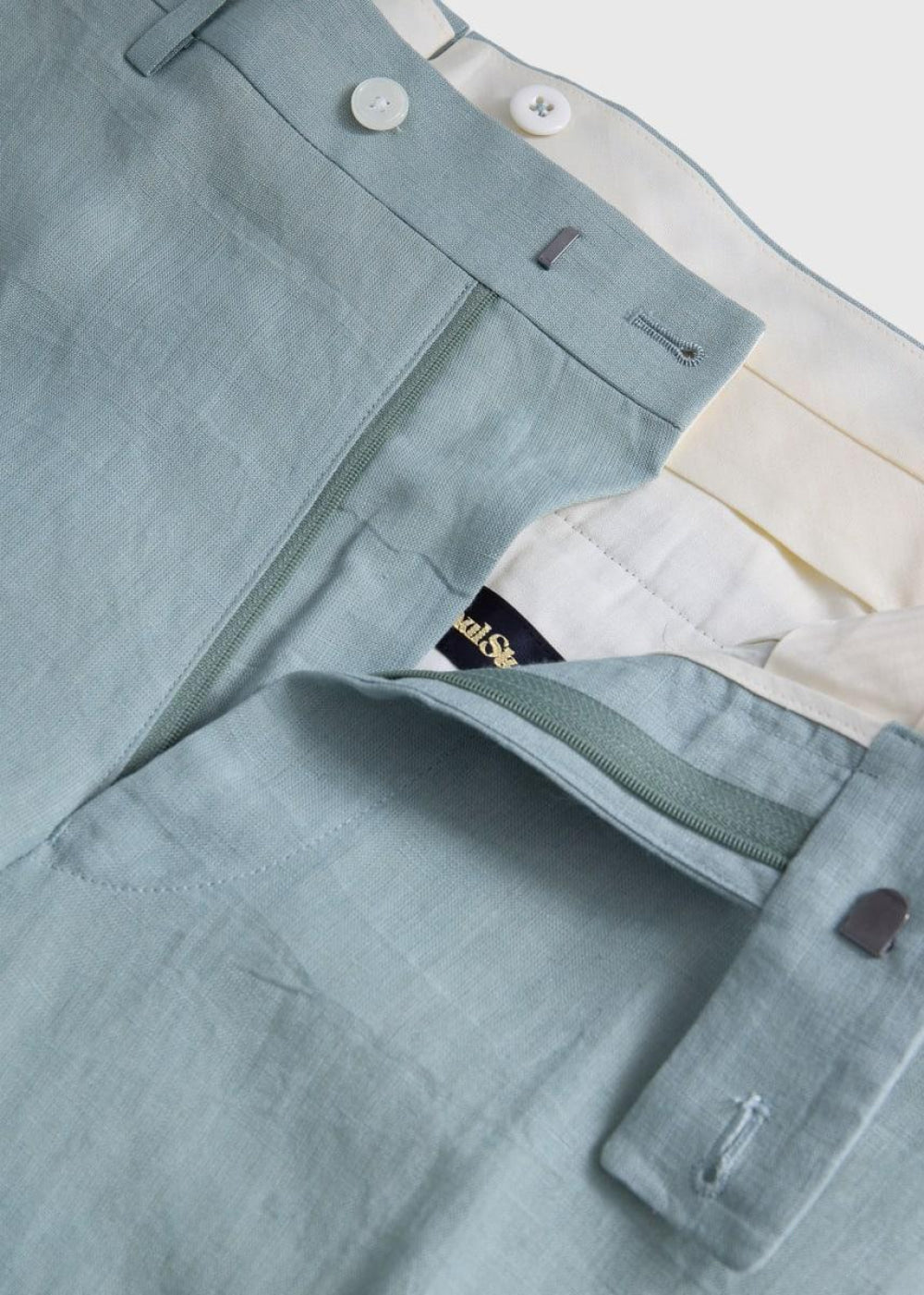 Linen Dress Trousers - Seafoam Green - Trouser