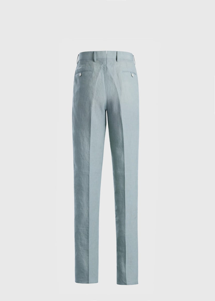 Linen Dress Trousers - Seafoam Green - Trouser
