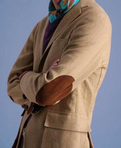 Linen Highlander Jacket - Natural - Blazer