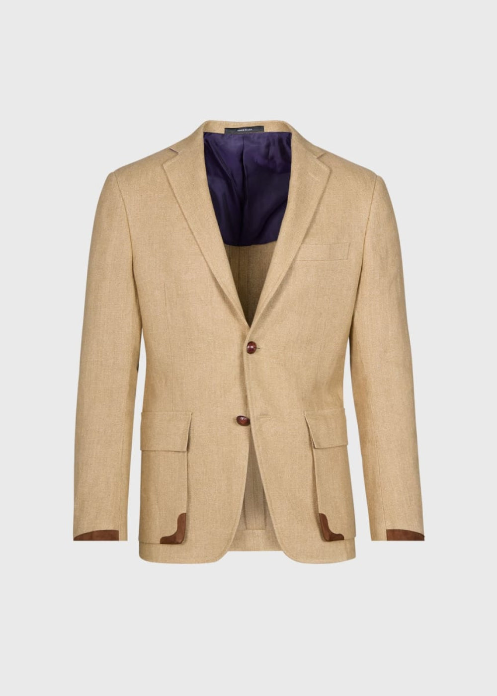 Linen Highlander Jacket - Natural - Blazer