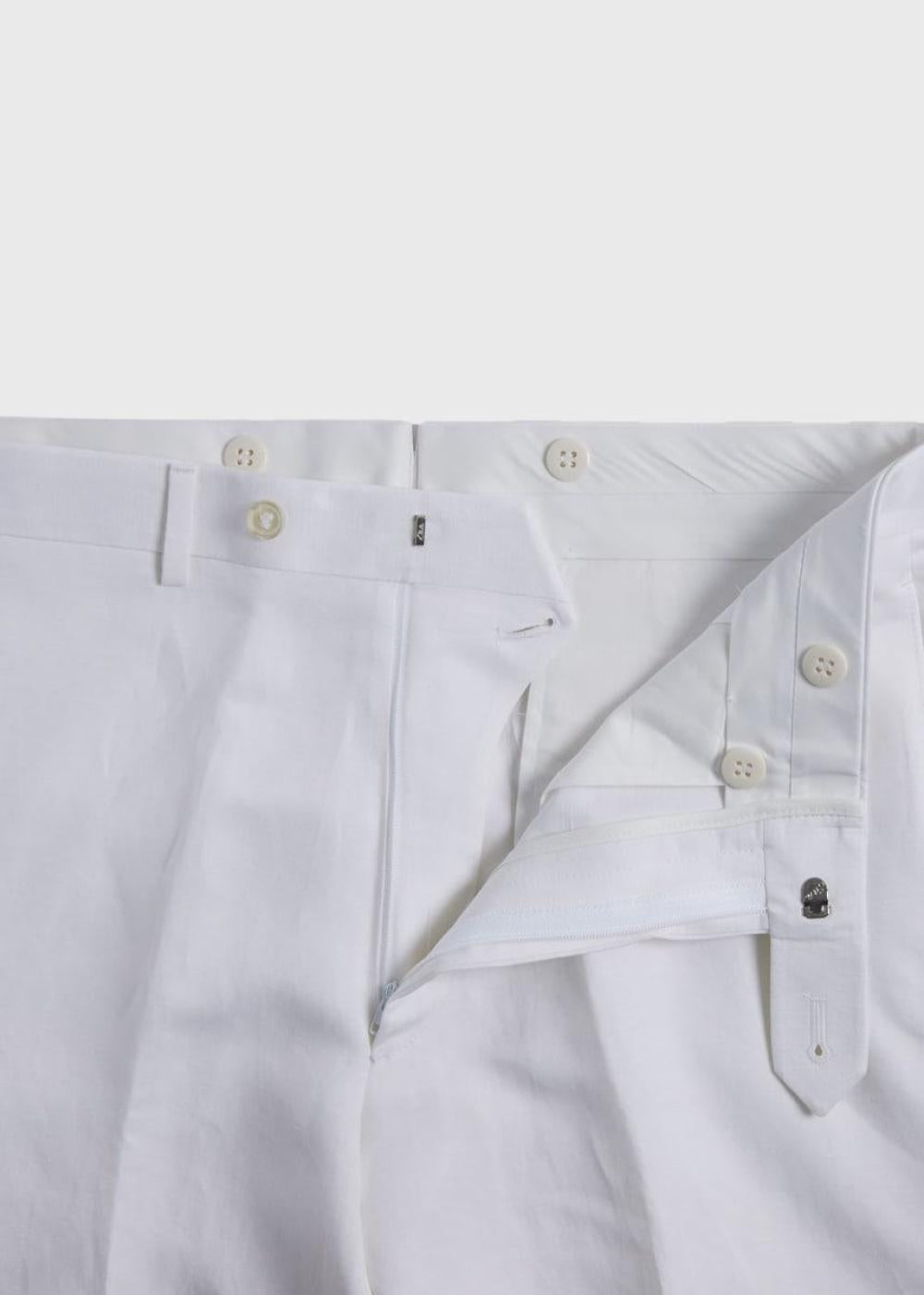 Linen & Silk James Dress Trouser - White - trouser - baby