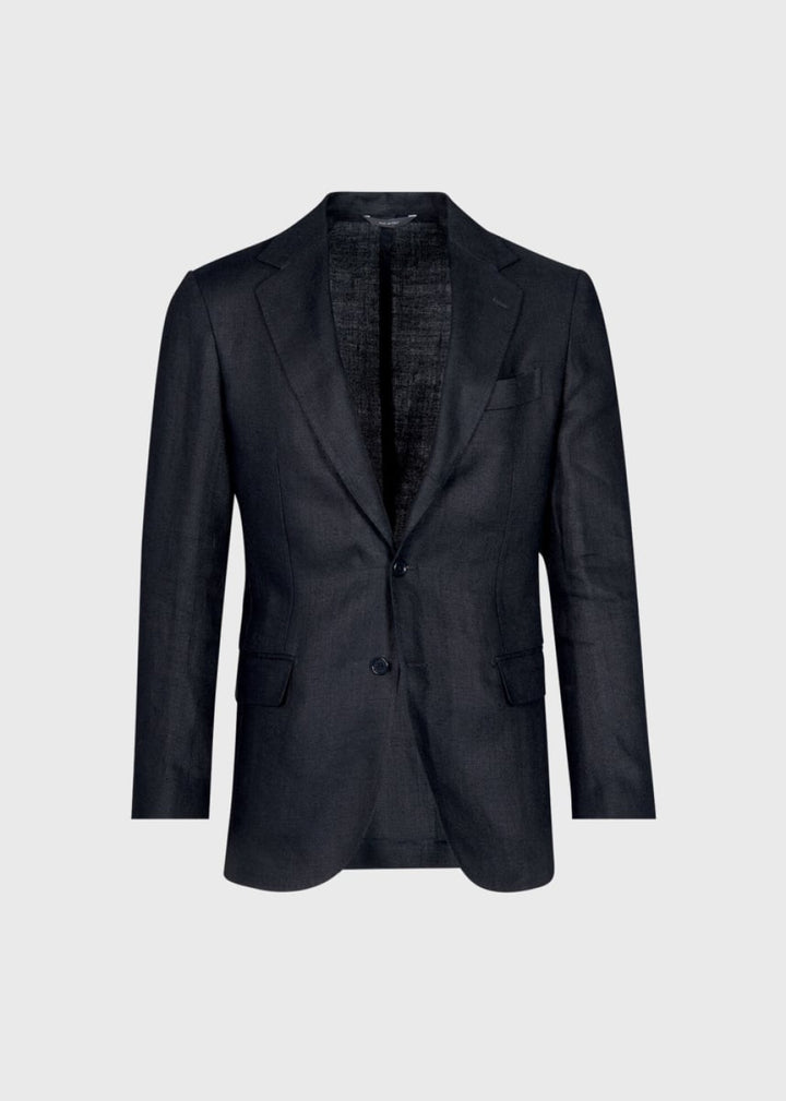 Linen Two - Black - Blazer
