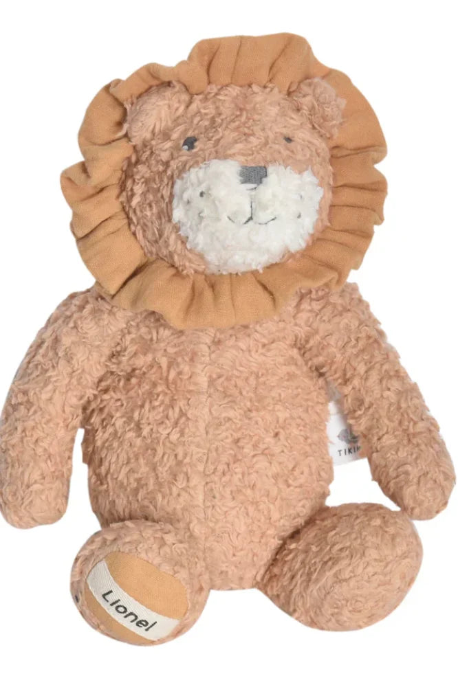 Lionel The Lion - Organic Plush - Multicolor / Unisex / OS - ’Stuffed Animal - Baby Kids Adult’
