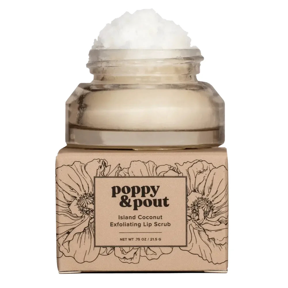 Lip Scrub - Island Coconut - White / Female / OS - Lip Care - Adult