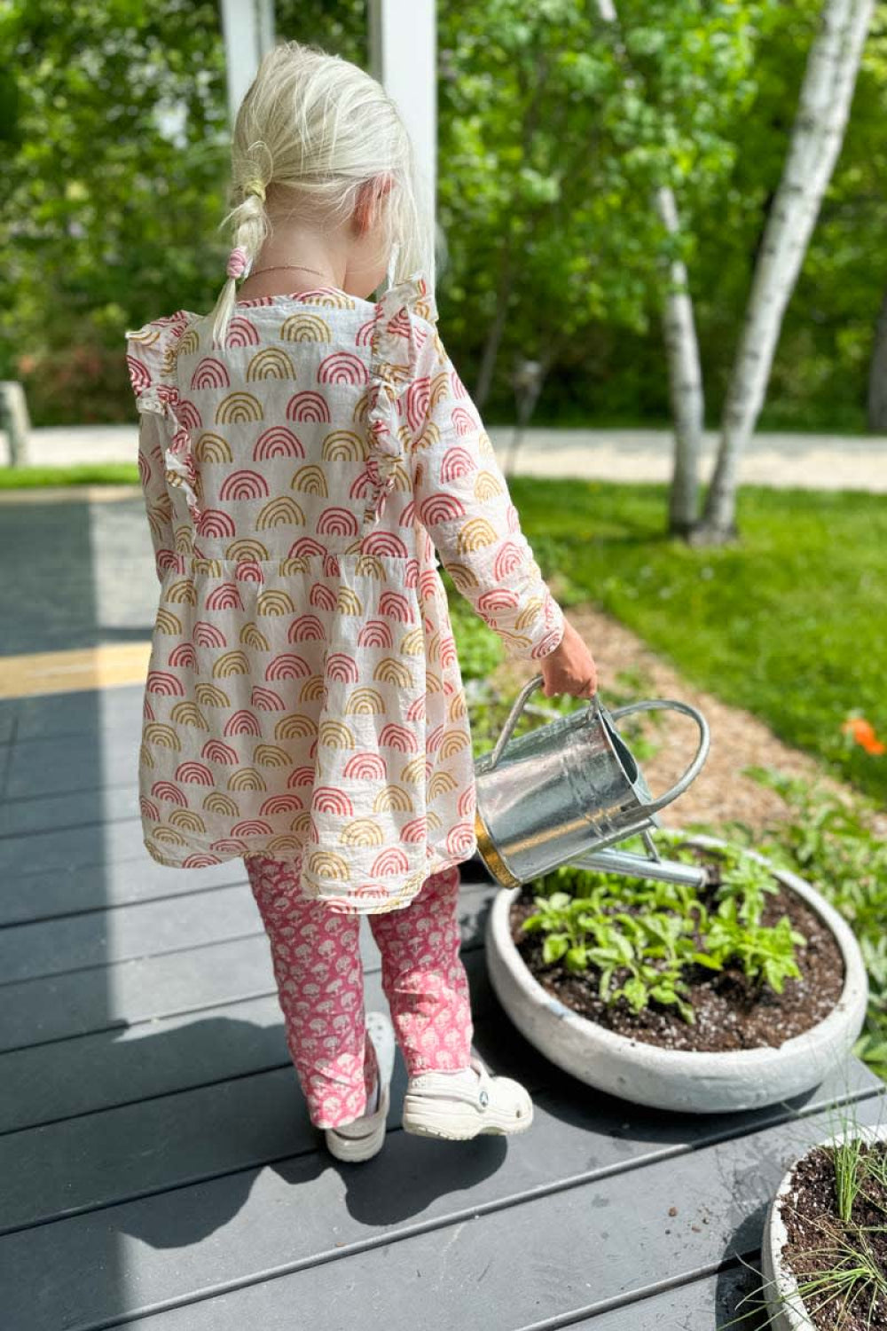 Little Fry Little Dress - Family Rainbow Organic - Dresses