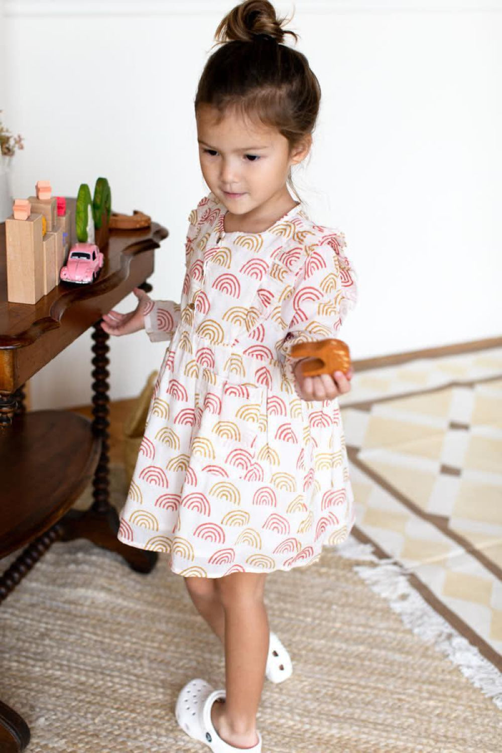 Little Fry Little Dress - Family Rainbow Organic - Dresses