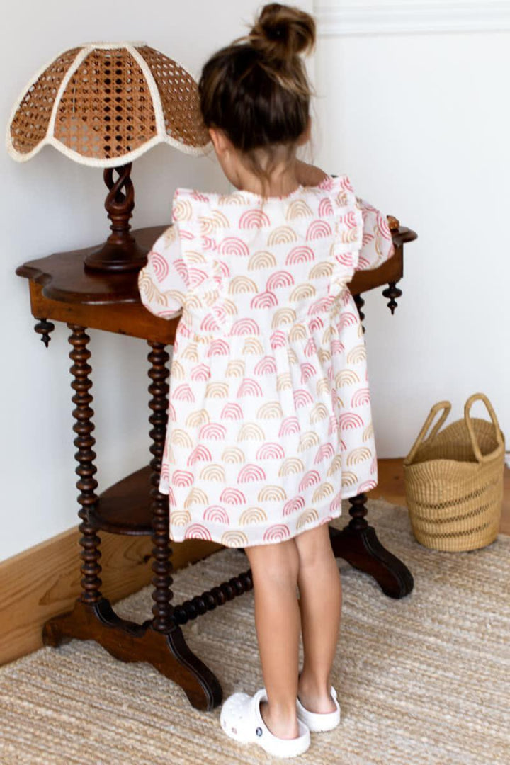 Little Fry Little Dress - Family Rainbow Organic - Dresses