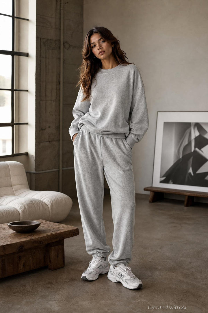 Liv Sweatpants - Gray - Sweatpant