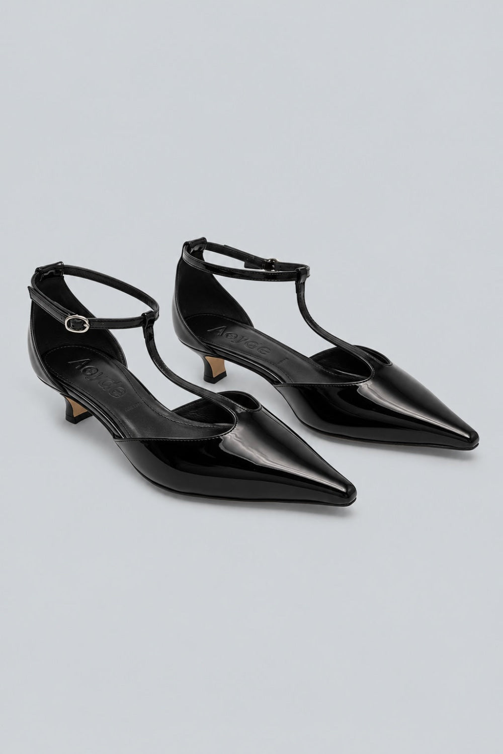 Liz T Strap Pumps - Black - 9 - Sandal