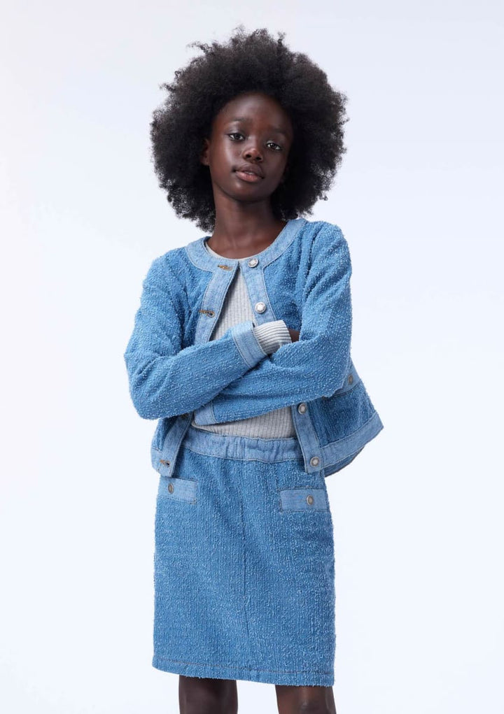 Hedwig - Bouclé Blue