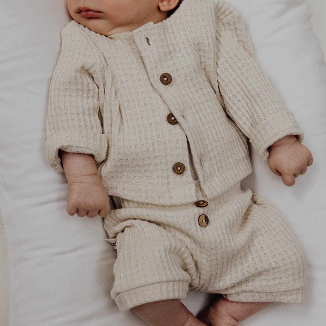 Baby Cardigan - Bone