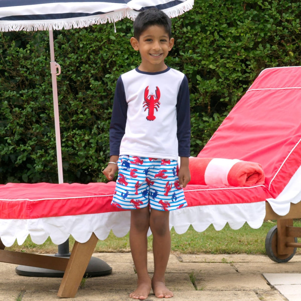 Lobster Swim Shorts - Swim Trunk