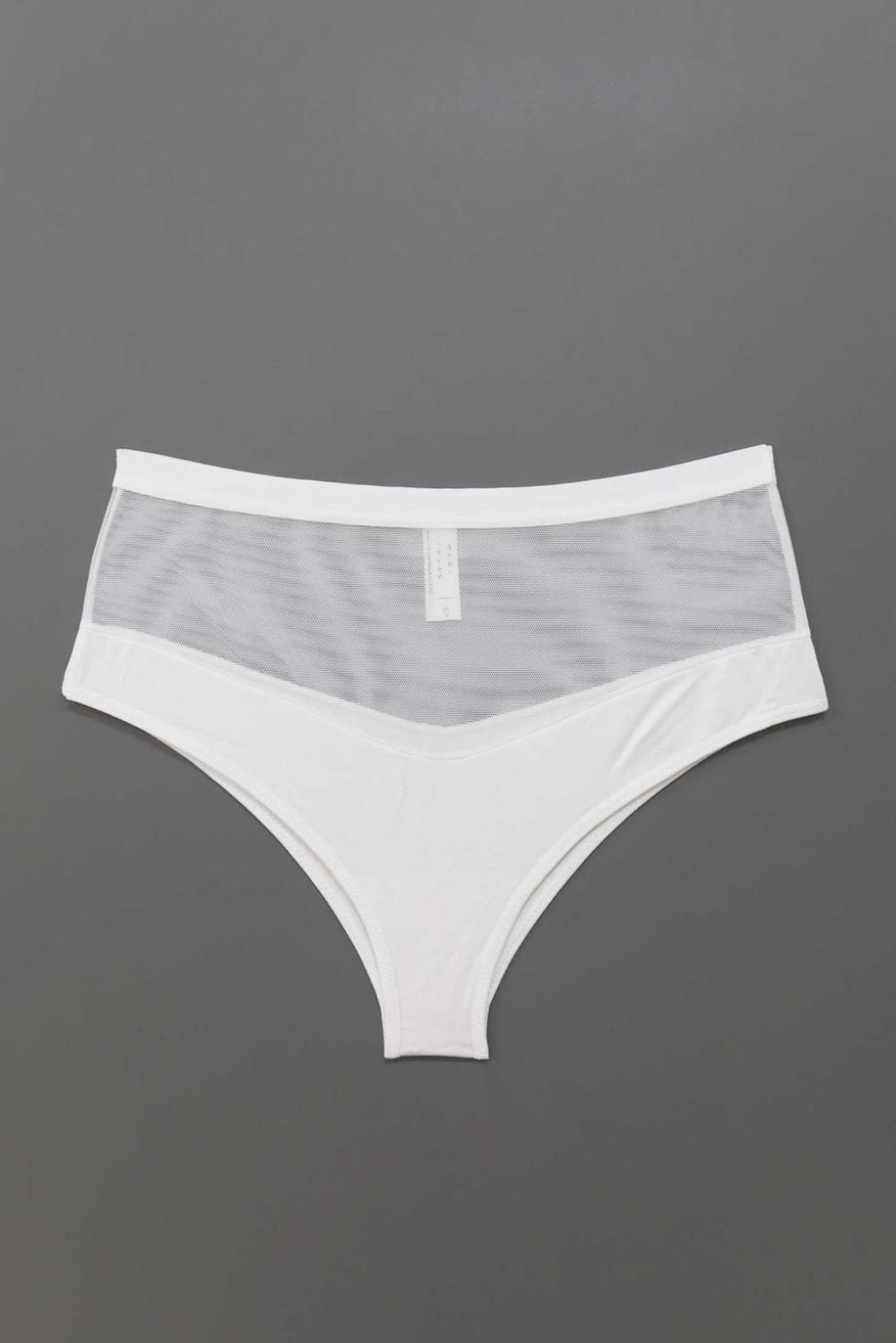 Logan High Cut Bikini - White - FINAL SALE - Underwear