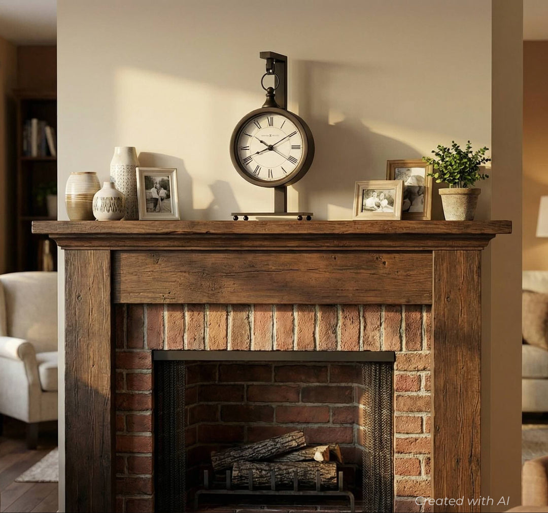 Loman Mantle Clock Special Reserve - FINAL SALE - One Size - Clocks