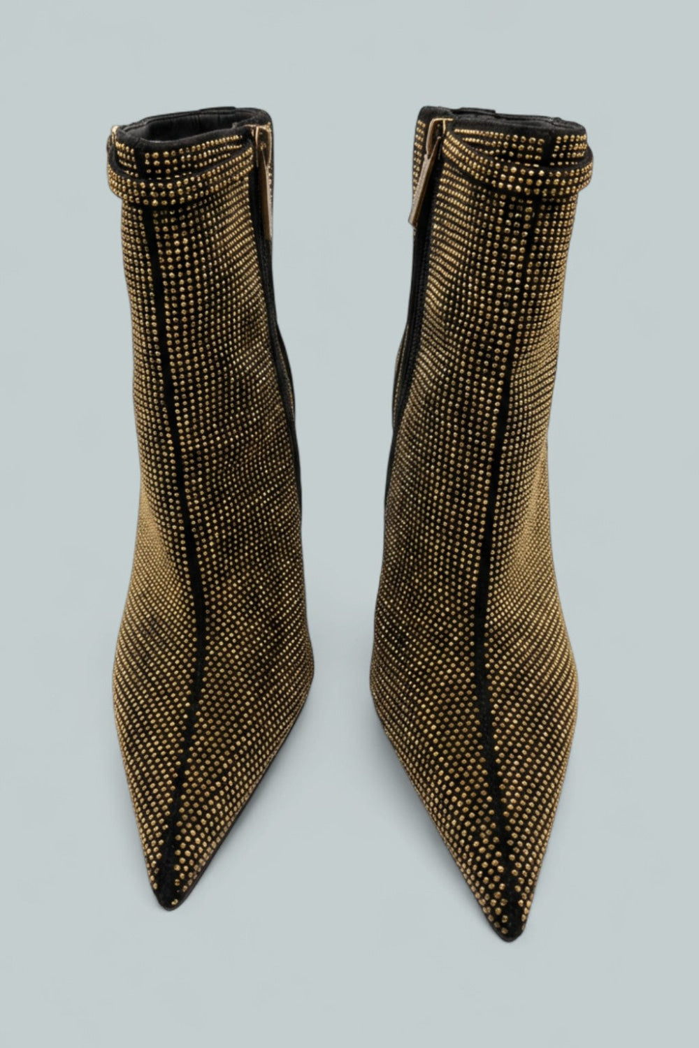 London Mayfair Pointed Ankle Boots - Charcoal - 6.5 - Boot