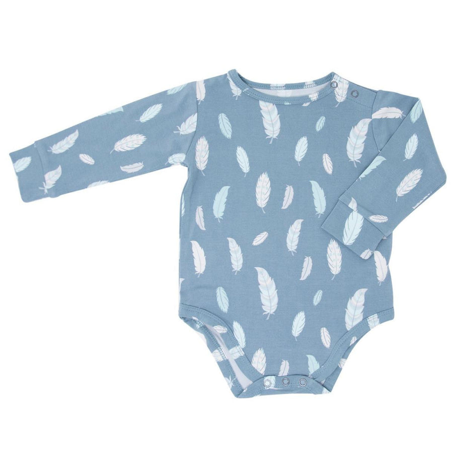Long Sleeve Bodysuit - Feather - Bodysuit