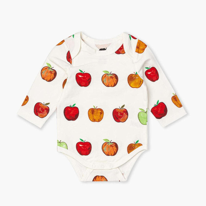 Long Sleeve Jack + Jill Bodysuit - Apple Orchard - Bodysuit