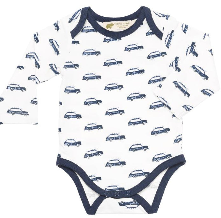 Long Sleeve Jack + Jill Bodysuit - Beach Bound - Bodysuit