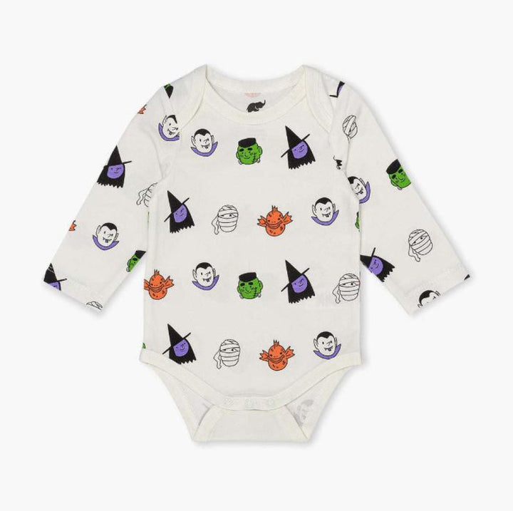 Long Sleeve Jack + Jill Bodysuit - Spooky Squad - Bodysuit