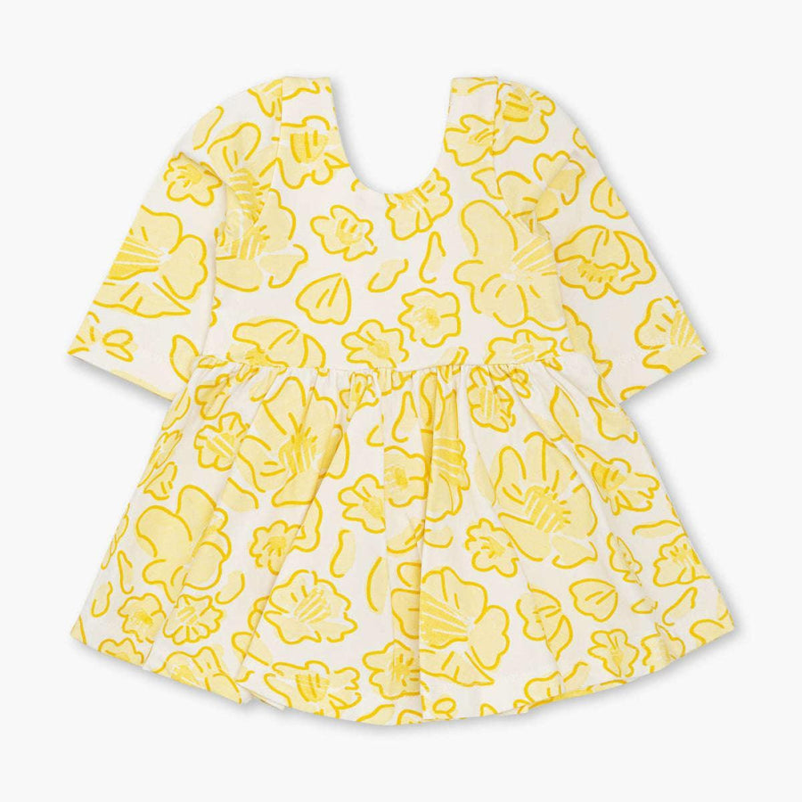 Long Sleeve Let’s Dance Dress - Daffodil Delight - FINAL SALE - 0-6m - Dresses