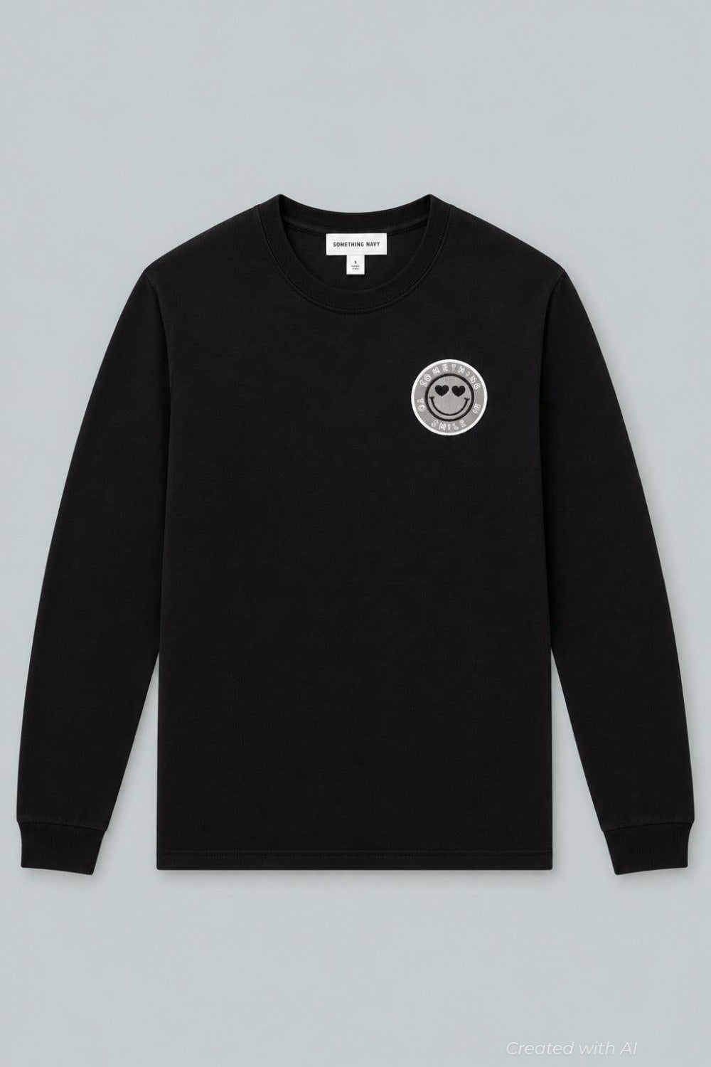 Long Sleeve Logo Tee - Black - T-shirt