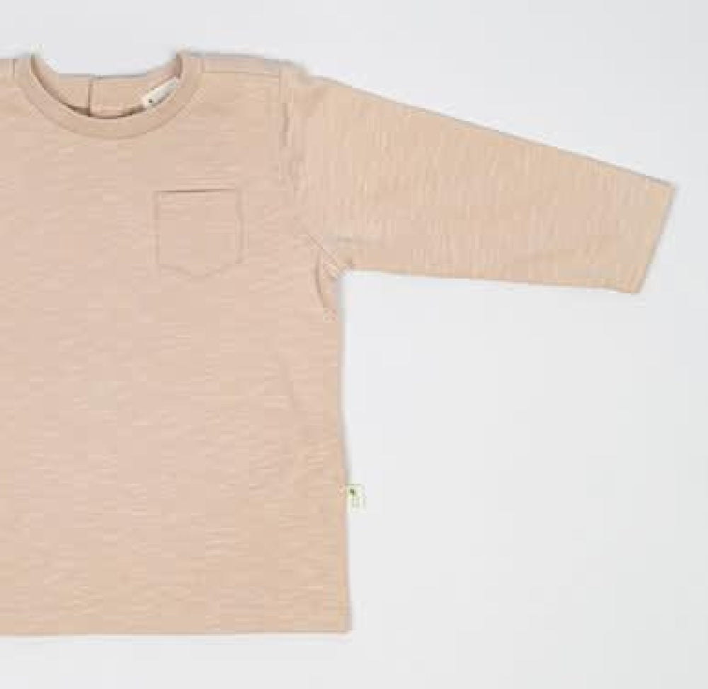 Long Sleeve Slub Jersey Shirt - Greek Villa - Shirt