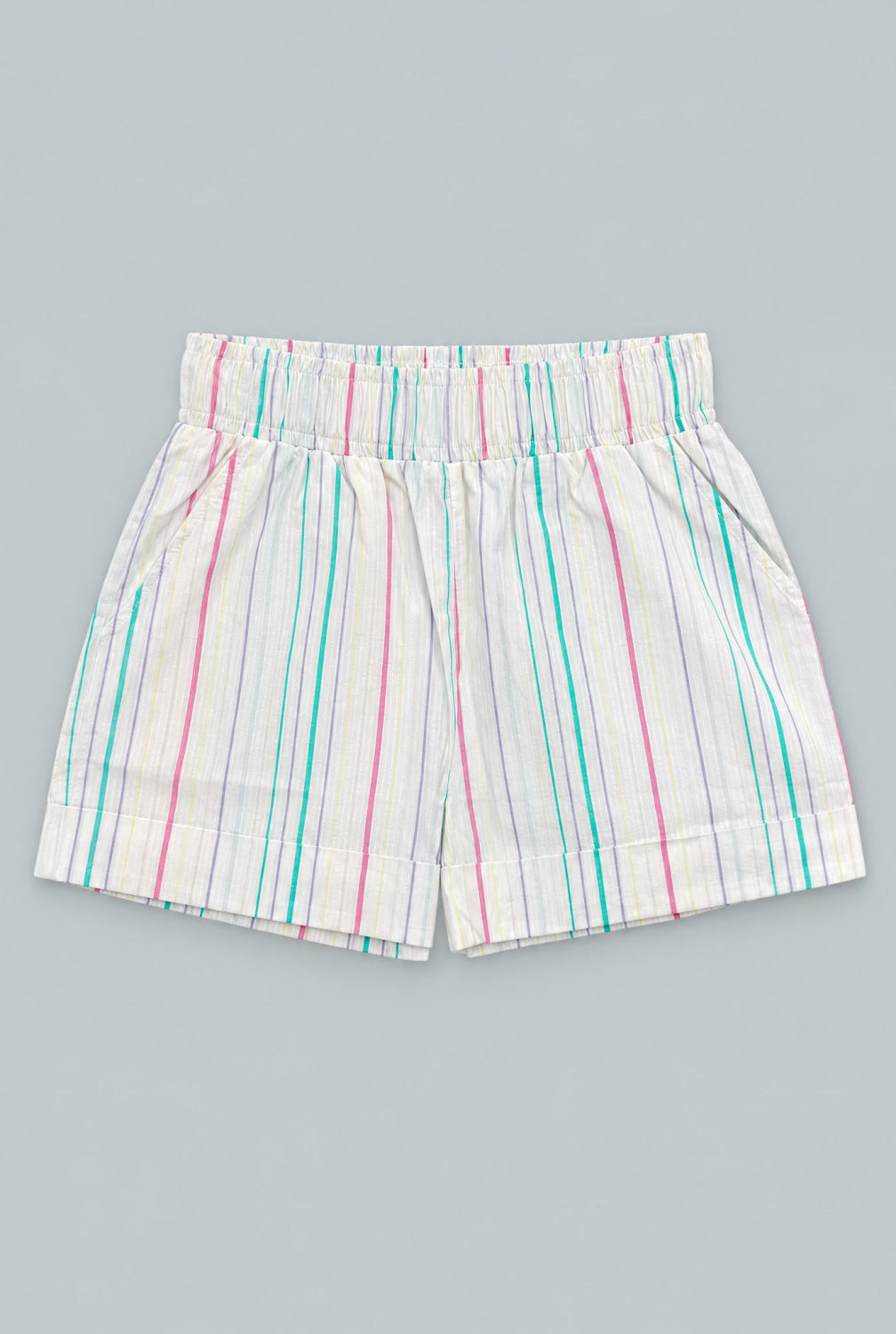 Long Sleeve Woven Pajama Set - Pastel/Multi - Pajamas
