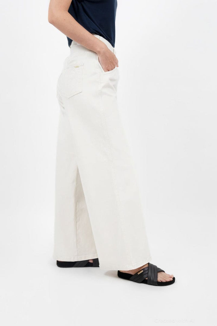 Los Angeles Wide Leg Jeans - Alto - Jeans