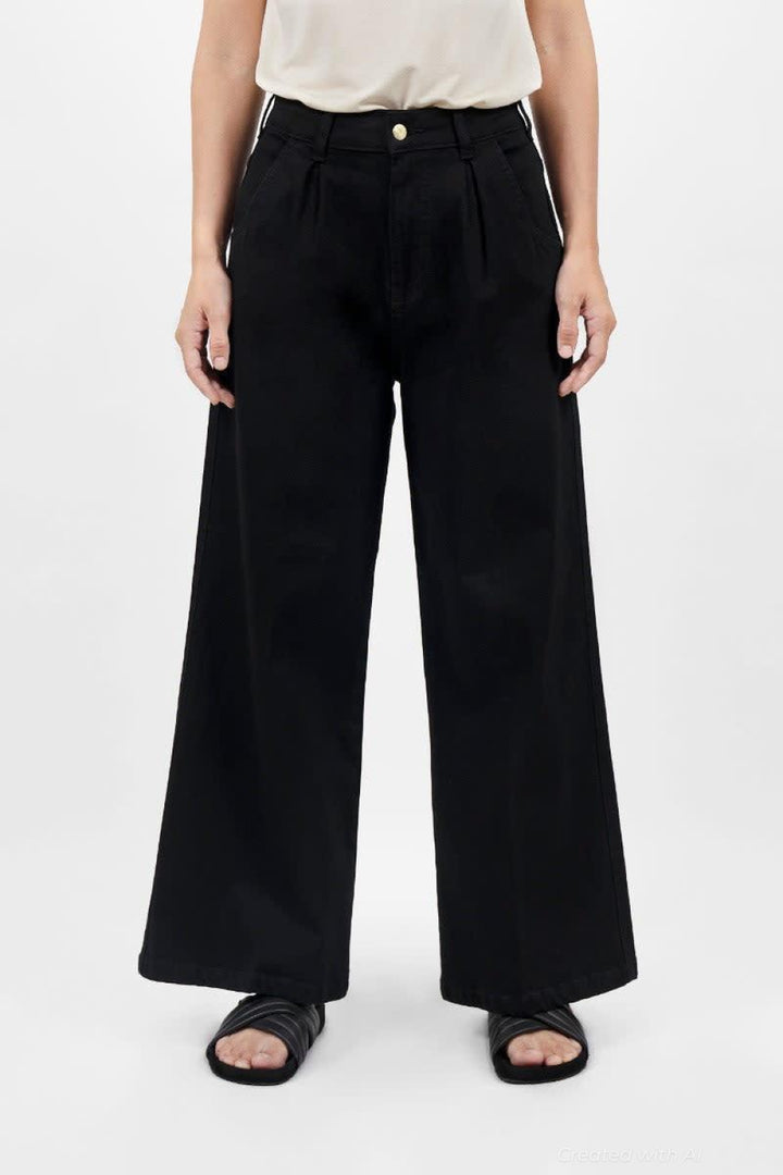 Los Angeles Wide Leg Jeans - Celeste - Jeans