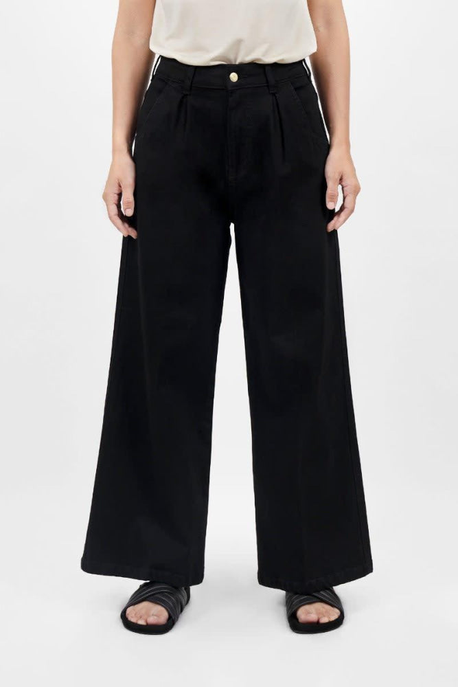 Los Angeles Wide Leg Jeans - Celeste - Jeans