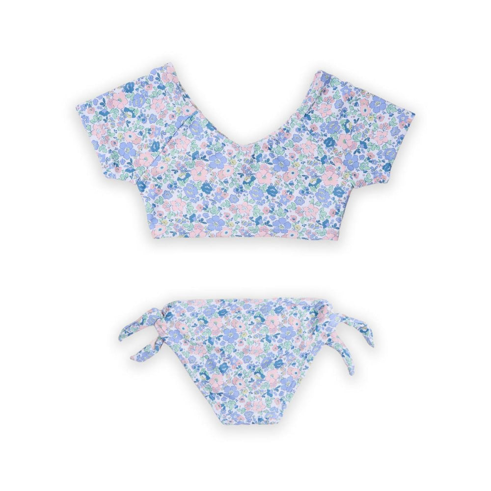 Lottie Short Sleeve Rashguard - Two Piece Swim