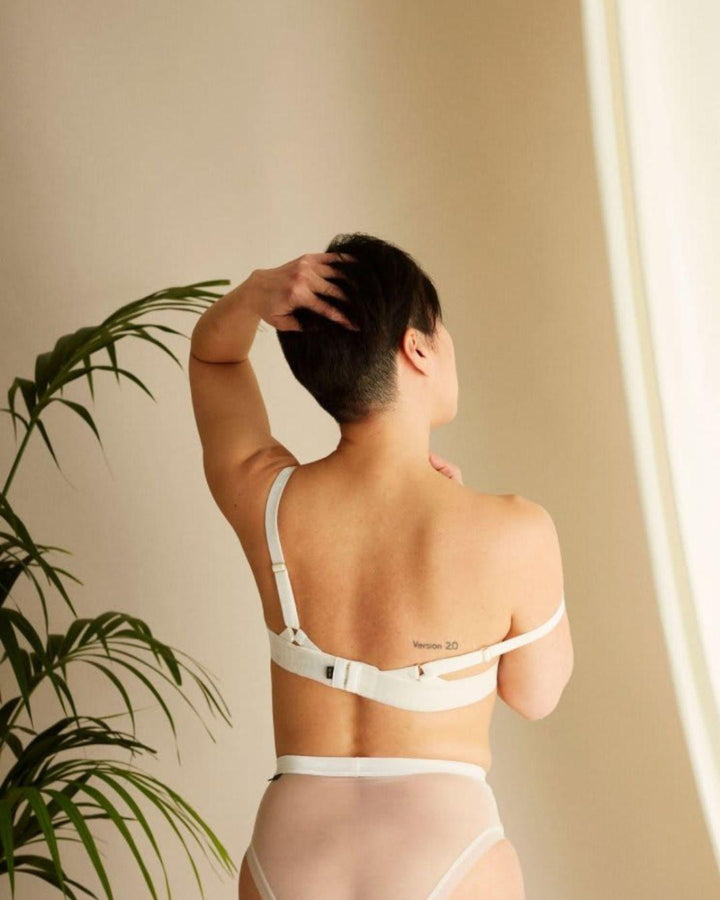 Love Can’t Be Judged Highwaist Briefs - Ivory - FINAL SALE - Underwear