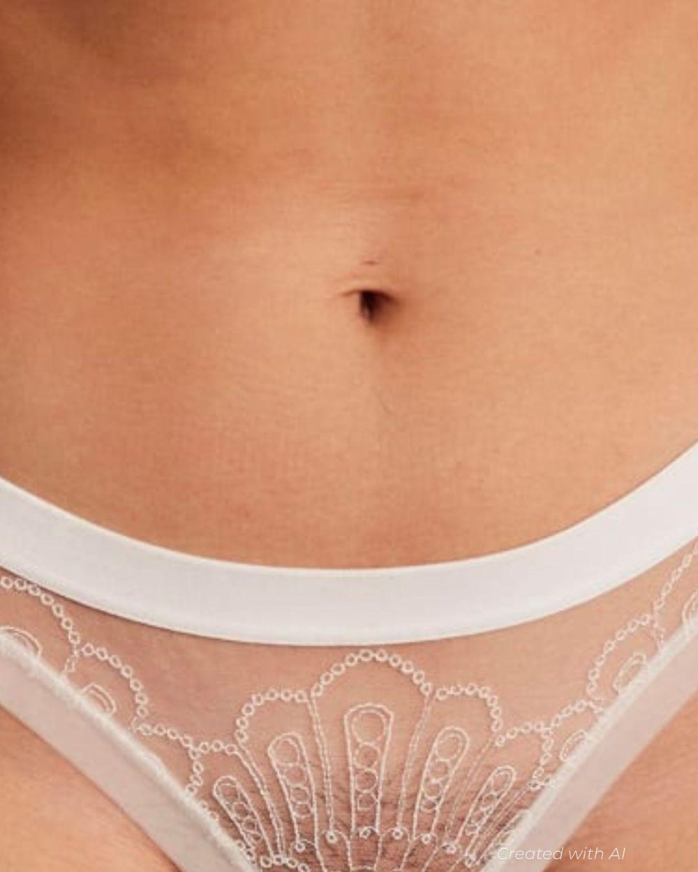 Love Has No Rules Thong - Ivory - FINAL SALE - Underwear
