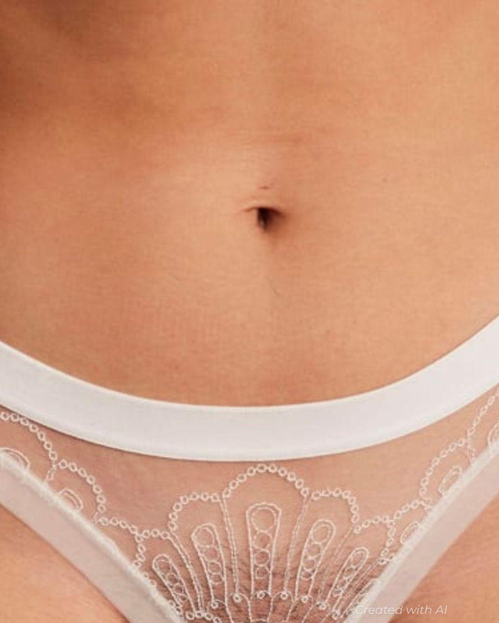 Love Has No Rules Thong - Ivory - FINAL SALE - Underwear