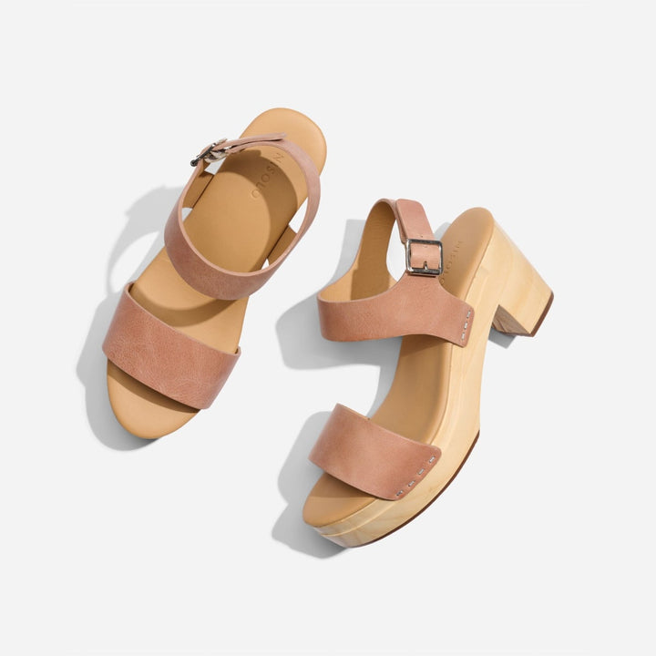 All-Day Open Toe Clog - Desert Rose
