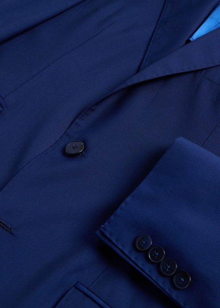 Phineas Cole — All Year Wool Suit - Royal Blue