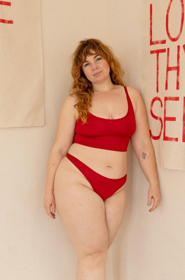 Palmer Thong - Scarlet